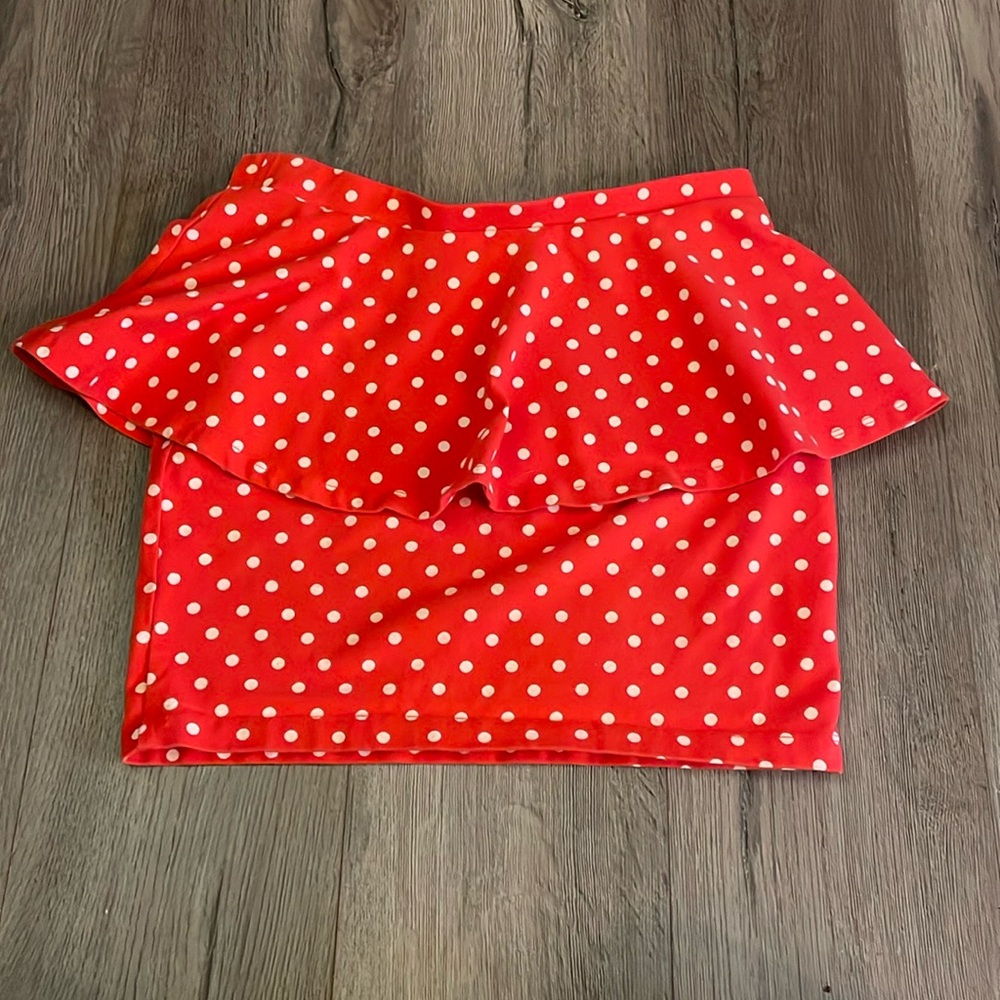 Retro Pin-Up Style Mini Skirt